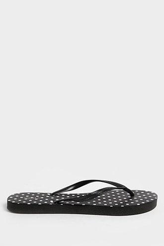 Forever21 Polka Dot Flip Flops