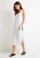 Forever21 Women's  High-slit Crepe Top
