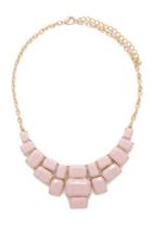 Forever21 Tiered Faux Stone Necklace