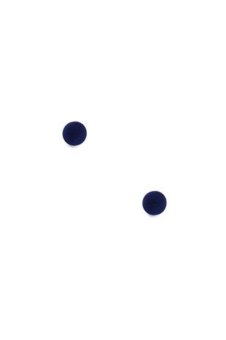 Forever21 Blue Velvet Ball Studs