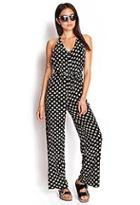 Forever21 Daisy Print Jumpsuit