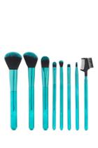 Forever21 Teal Cosmetic Brush Set