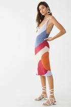 Forever21 Colorblock Midi Dress