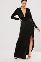 Forever21 Missguided Plunging Maxi Dress