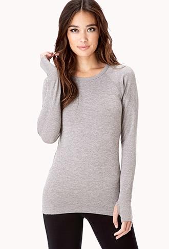 Forever21 Cutout Running Top