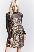Forever21 Leopard Print Cami Dress