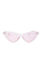 Forever21 Transparent Cat-eye Sunglasses