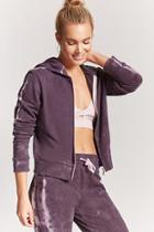 Forever21 Active French Terry Mineral Wash Jacket