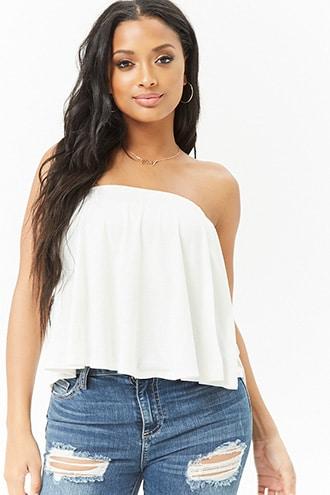 Forever21 Split Back Billowy Top