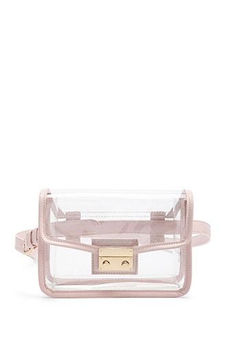 Forever21 Clear Vinyl Belt Bag