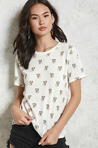 Forever21 Thug Pug Graphic Tee