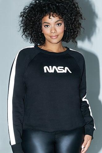 Forever21 Plus Size Nasa Sweatshirt