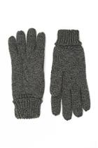 21 Men Men's  Men Marled Cable Knit Gloves
