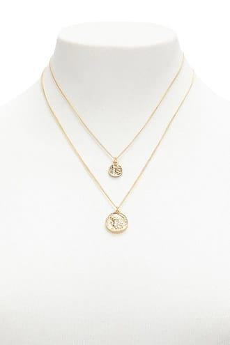 Forever21 Coin Necklace Set