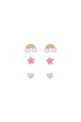 Forever21 Rainbow Stud Earring Set