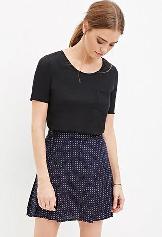 Forever21 Raw Cut Side-slit Tee