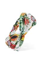 Forever21 Floral Assorted Fruit Print Headwrap