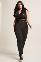 Forever21 Plus Size Belted Paperbag Pants