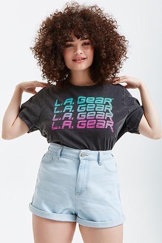 Forever21 Plus Size L.a. Gear Graphic Tee