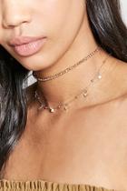 Forever21 Beaded Chain Necklace Set