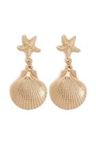 Forever21 Seashell Starfish Earrings