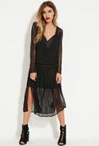 Forever21 Women's  Black The Fifth Label Little Secrets Lace Dress