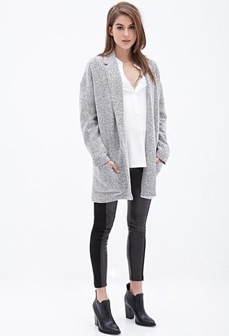 Forever21 Oversized Two-tone Blazer