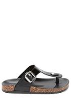 Forever21 Buckle-strap Thong Sandals