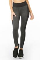 Forever21 Active Marled Colorblock Leggings