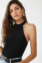 Forever21 High-neck Colorblock Top