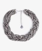 Braided Popcorn Chain Necklace