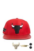Forever21 Pro Standard Chicago Bulls Leather-brim Hat