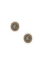 Forever21 Faux Stone Etched Studs