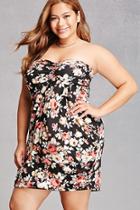 Forever21 Plus Size Floral Tube Dress