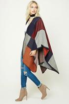 Forever21 Contemporary Colorblock Shawl