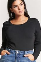 Forever21 Plus Size Round Neck Top