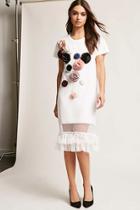 Forever21 Rosette-embellished Midi Dress