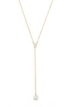 Forever21 Faux Crystal Drop Necklace