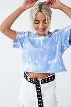 Forever21 Tie-dye Fleece Boxy Tee