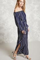 Forever21 Contemporary Striped Maxi Dress
