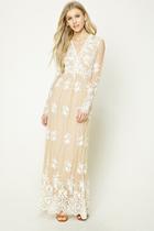 Forever21 Embroidered Maxi Dress