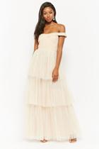 Forever21 Tiered Tulle Maxi Dress