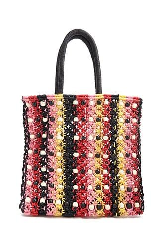 Forever21 Beaded Colorblock Satchel