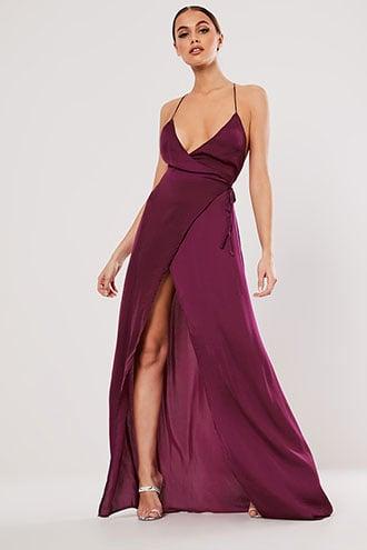 Forever21 Missguided Maxi Wrap Dress