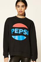Forever21 Pepsi Logo Graphic Sweatshirt
