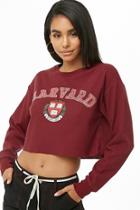 Forever21 Harvard Waffle-knit Top