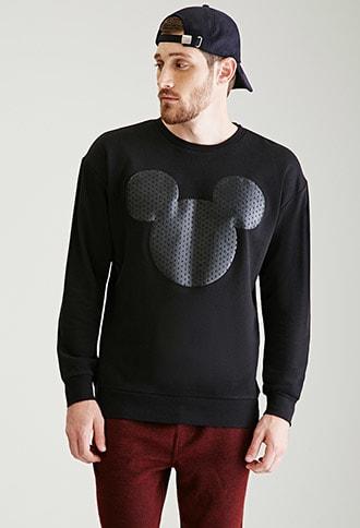 Forever21 Mickey Mouse Silhouette Sweatshirt