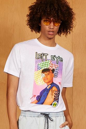Forever21 Cross Colours Tlc Left Eye Tee