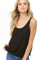 Forever21 Scoop Neck Chiffon Top