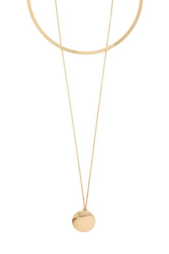 Forever21 Circle Collar Necklace